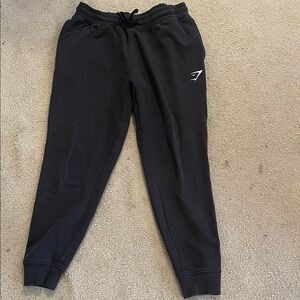 Gymshark Black Joggers with Logo